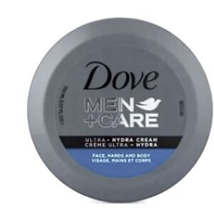 🛍️ Dove Men Care Ultra Hydra Cream Face, Hands and Body 2.53 FLOZ.(75ml)💥